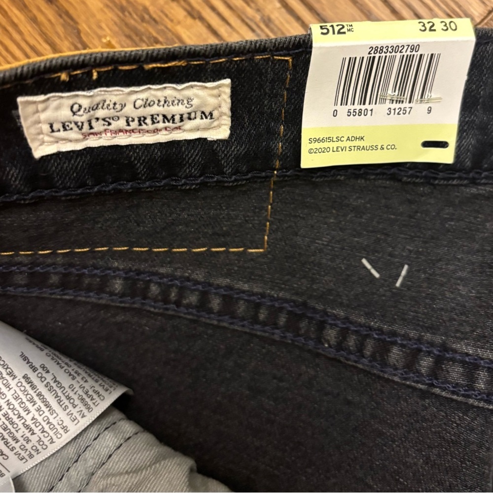 Levi's Premium 512 SLIM TAPER FIT FLEX MEN'S JEANS - Picture 10 of 14